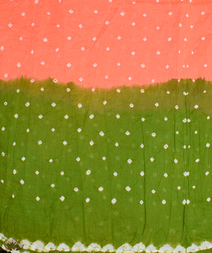 BANDHANI COTTON SUIT PIECE
