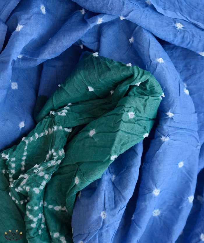 BANDHANI COTTON SUIT PIECE