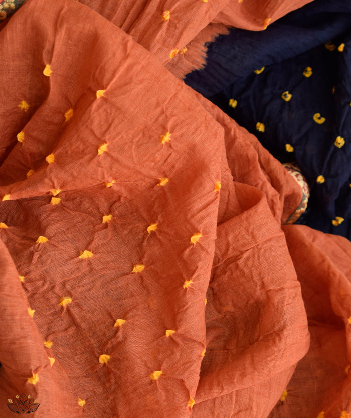 BANDHANI COTTON SUIT PIECE