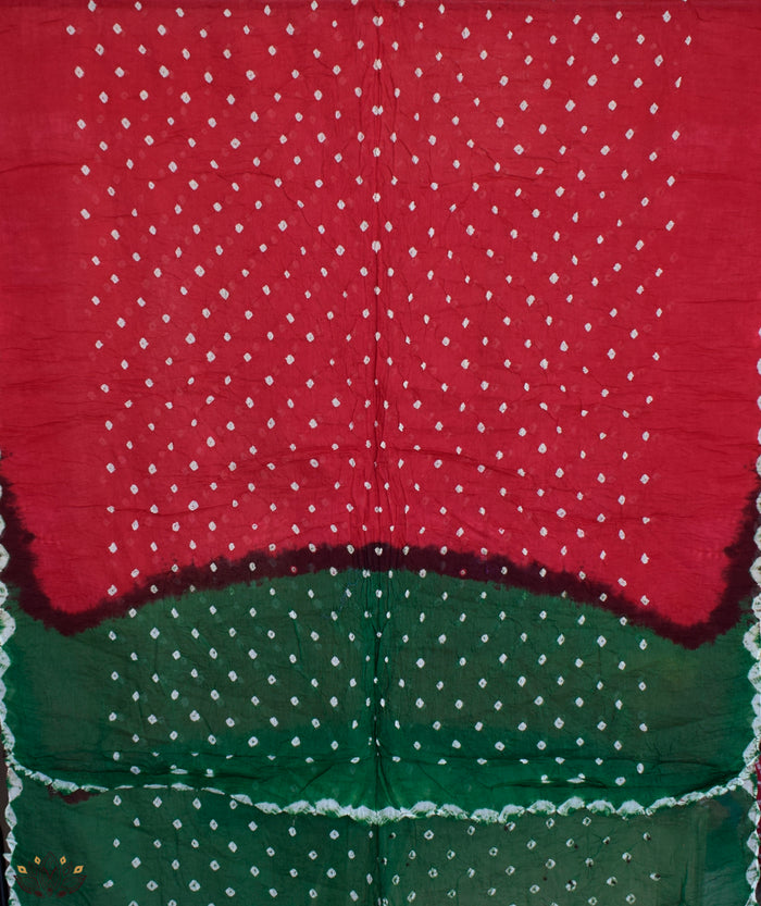 BANDHANI COTTON SUIT PIECE