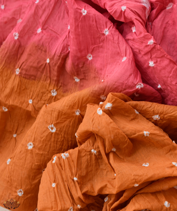BANDHANI COTTON SUIT PIECE