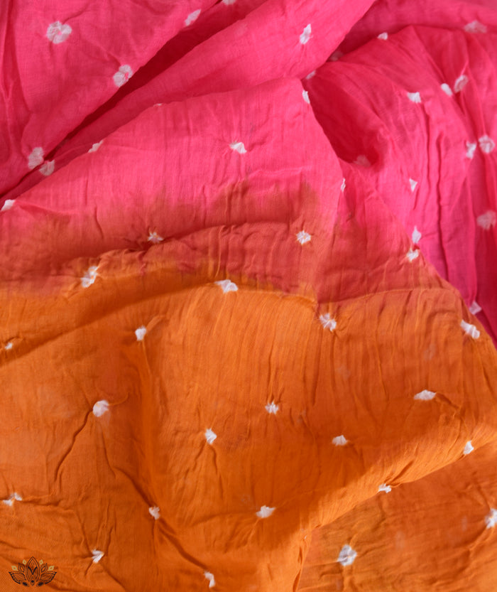 BANDHANI COTTON SUIT PIECE