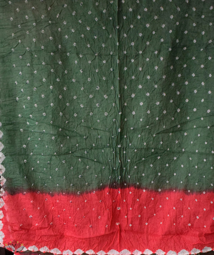 BANDHANI COTTON SUIT PIECE