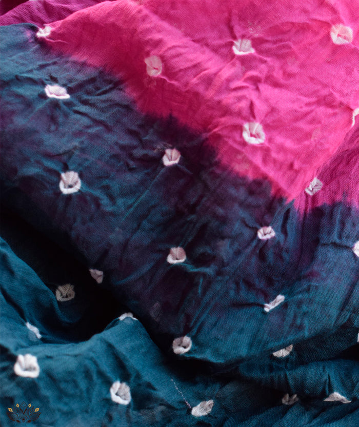 BANDHANI COTTON SUIT PIECE