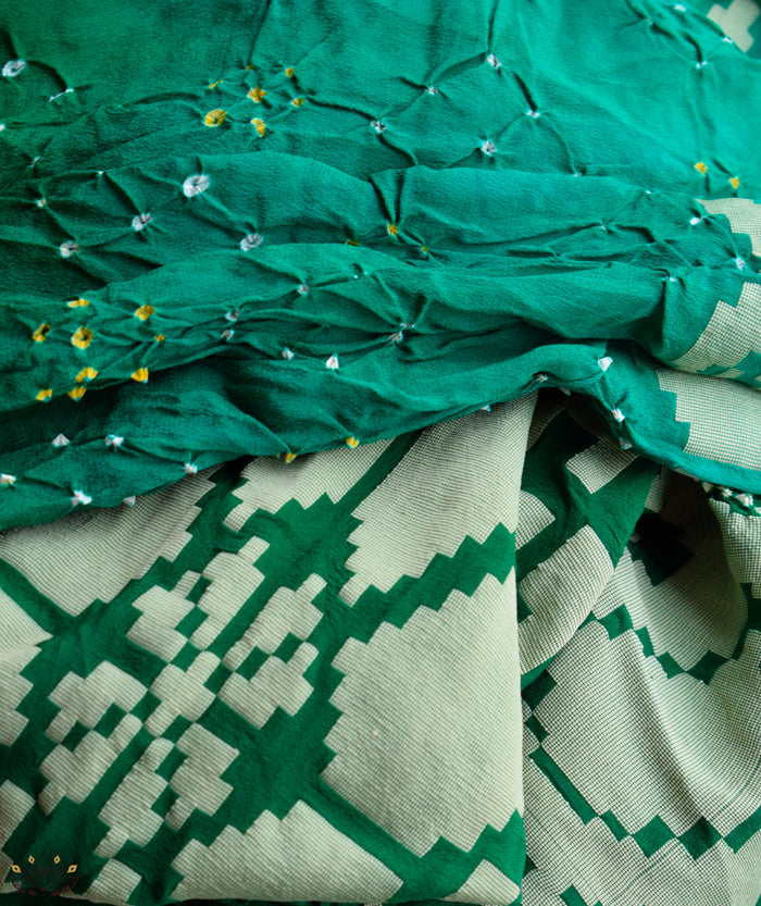Bandhani Crepe Dupatta