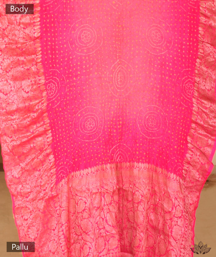 BANDHANI SILK SAREE