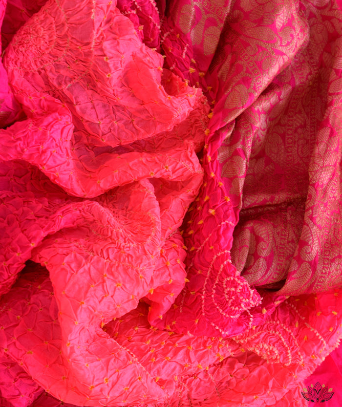 BANDHANI SILK SAREE
