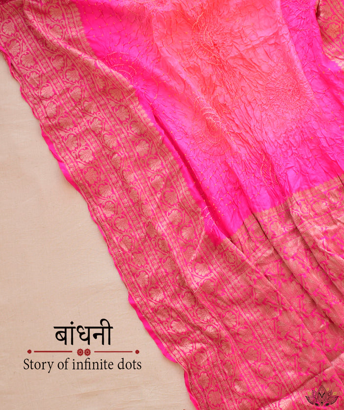BANDHANI SILK SAREE