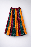 Bandhini Cotton Kali Skirt