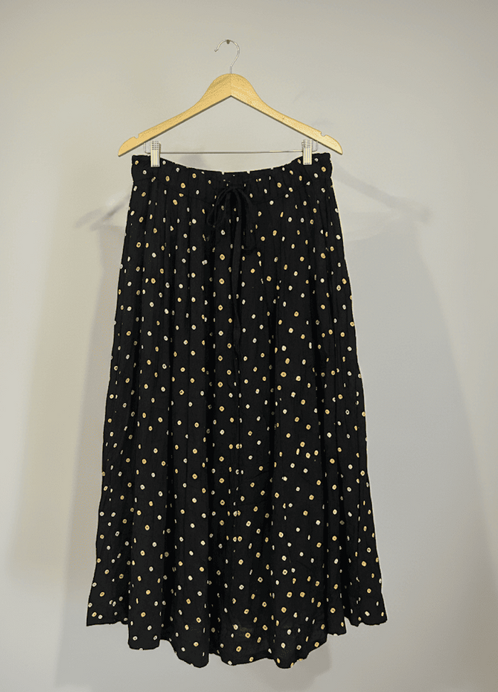 Bandhini Cotton Kali Skirt