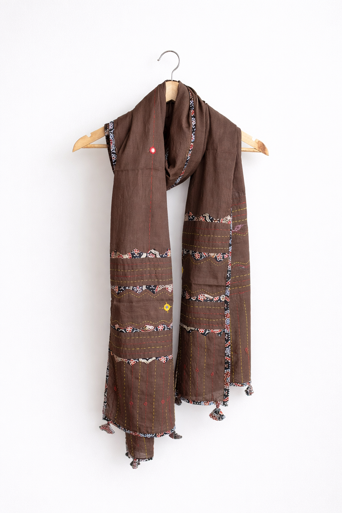 Barmer Applique Dupatta