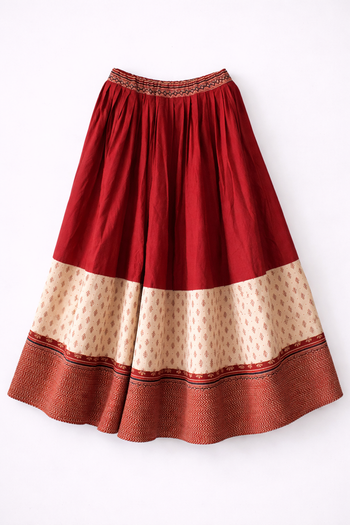 Barmer Applique Lehenga