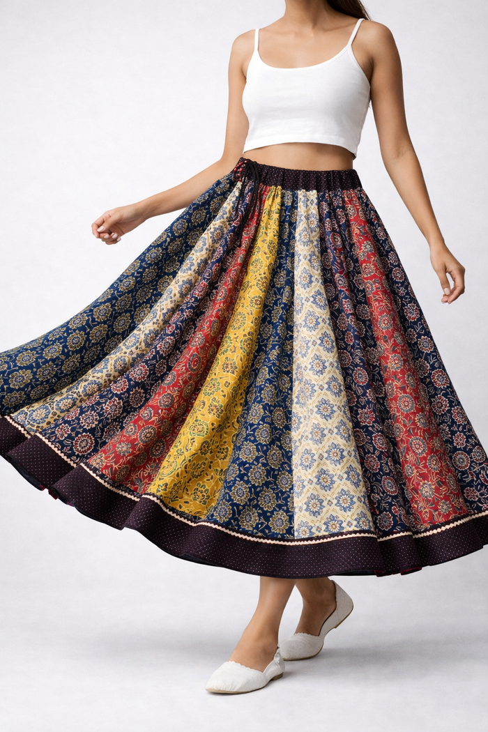 Barmer Applique Lehenga