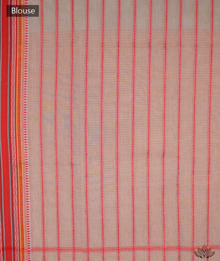 Begampuri Handloom Cotton Saree