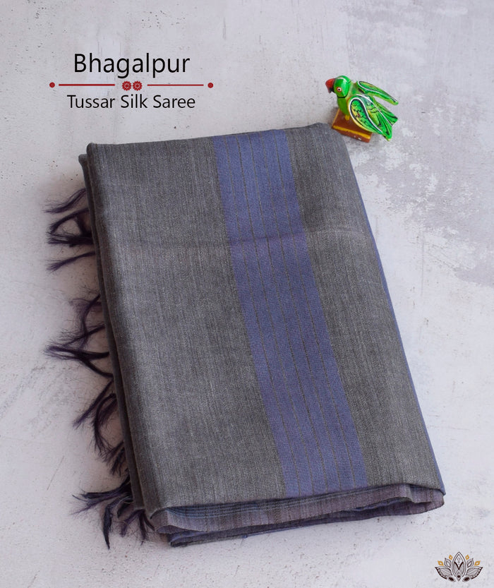 Bhagalpur Tussar silk Saree