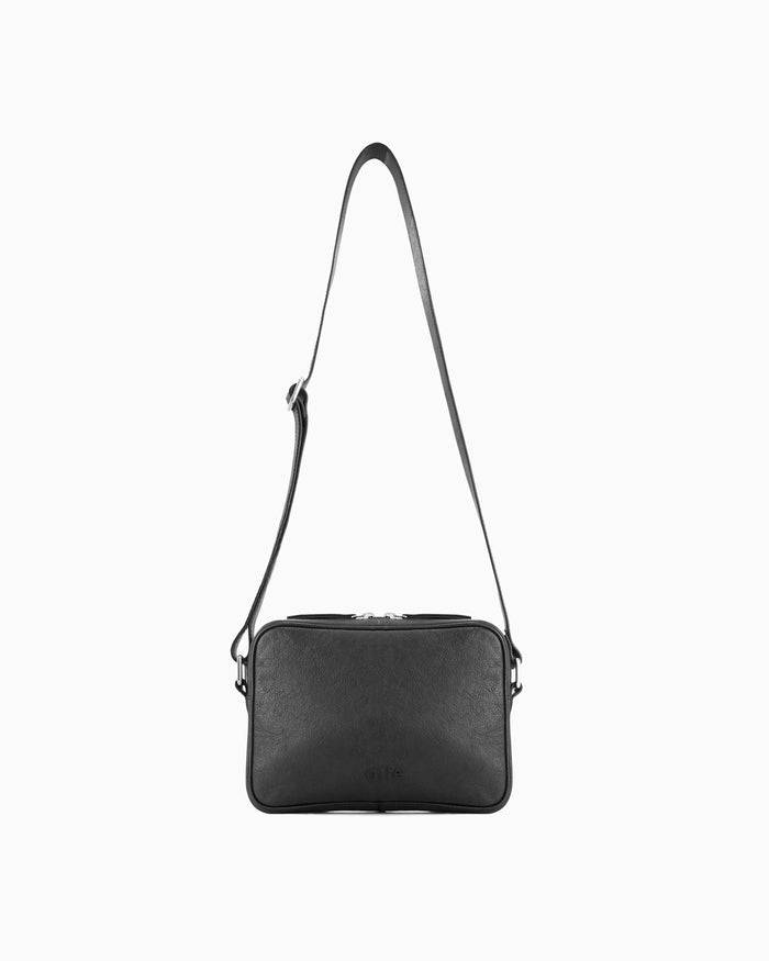 Handbags Arte Antwerp Baka Unisex Shoulder Bag - SS26-204AC-Black