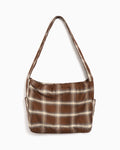 Handbags Arte Antwerp Plaid Unisex Shoulder Bag - AW26-153AC-Plaid