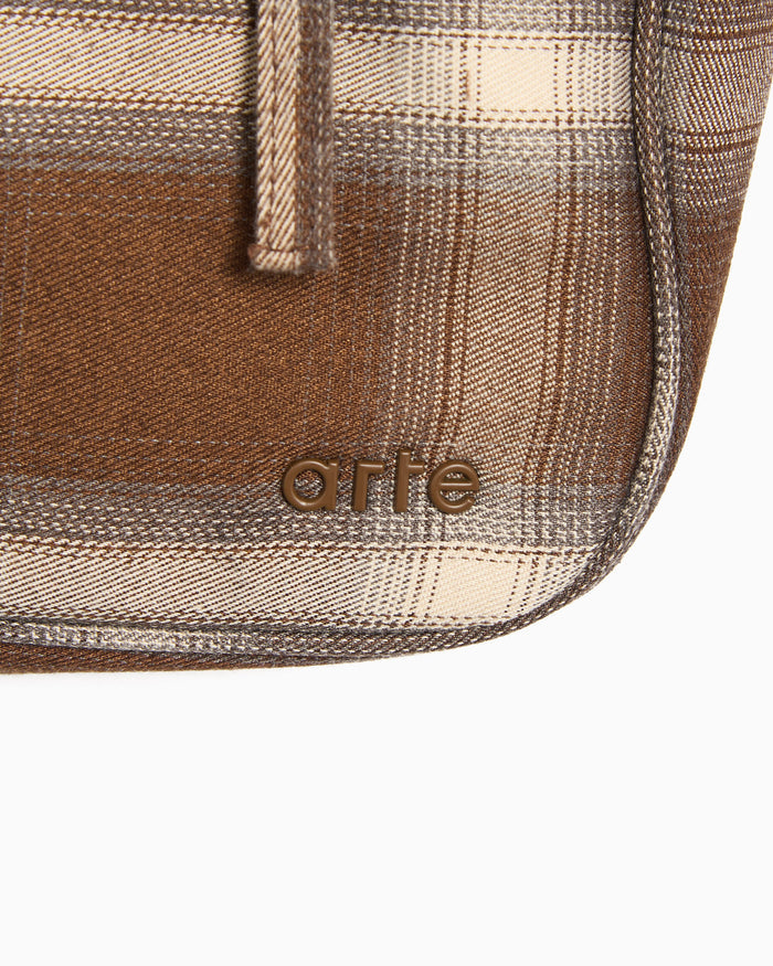 Handbags Arte Antwerp Uniform Unisex Shoulder Bag - AW26-213AC-Plaid
