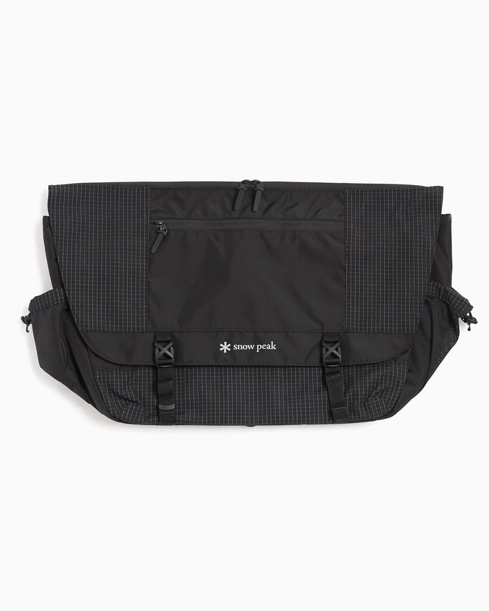 Handbags Snow Peak Grid Messenger Unisex Shoulder Bag - 100261SB08-019