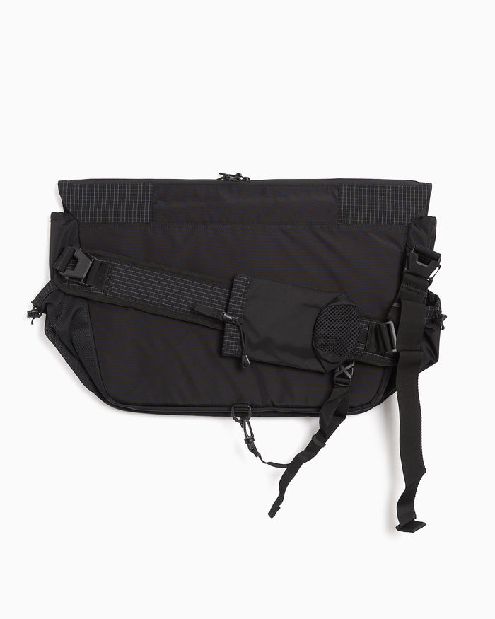 Handbags Snow Peak Grid Messenger Unisex Shoulder Bag - 100261SB08-019