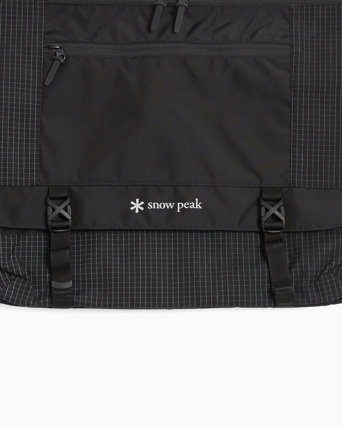 Handbags Snow Peak Grid Messenger Unisex Shoulder Bag - 100261SB08-019