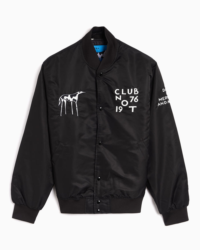 Jackets Coats by Parra Club Not 1976 Embroidered Men's Bomber - 56265-Black