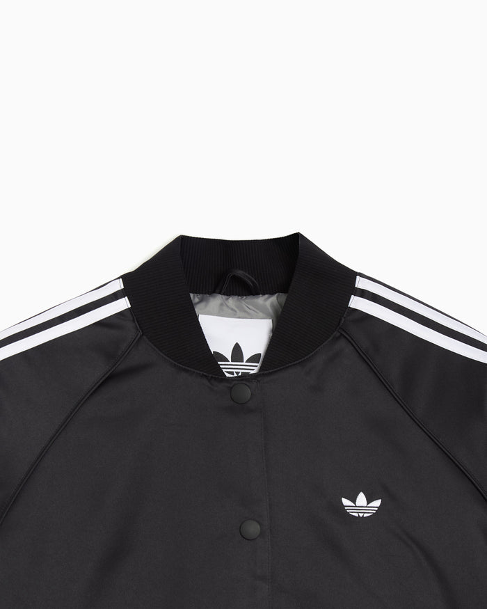 Jackets Coats adidas Originals Satin Logo Crop Women's Bomber - KT2648