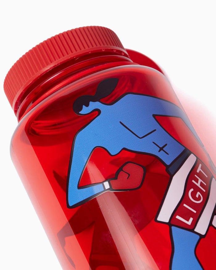 Drinkware by Parra x Nalgene Water Slapped 1L Bottle - 56190-Red