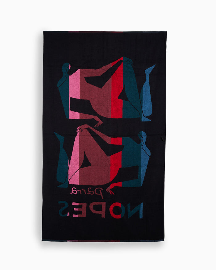 Towels by Parra Nope Und Nopes - 55395-MALLARDGREEN