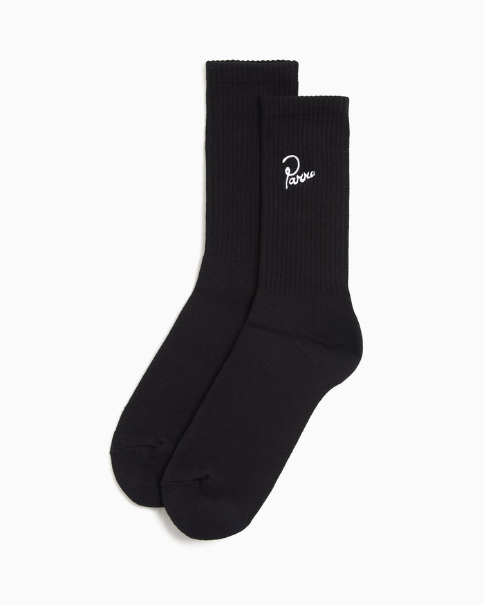 Socks by Parra Signature Unisex Socks - 55385-BLACK