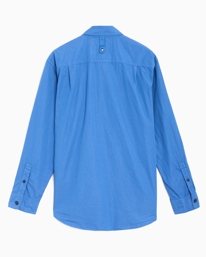Shirts Stone Island Ripstop Embroidered Relaxed Men's Shirt - L1S151100028-V0022
