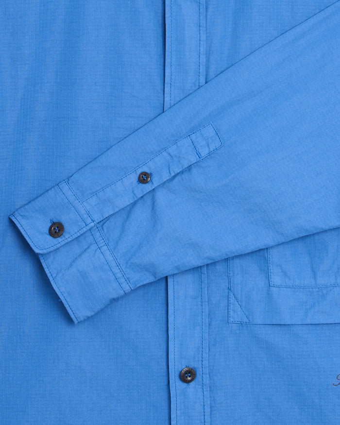 Shirts Stone Island Ripstop Embroidered Relaxed Men's Shirt - L1S151100028-V0022