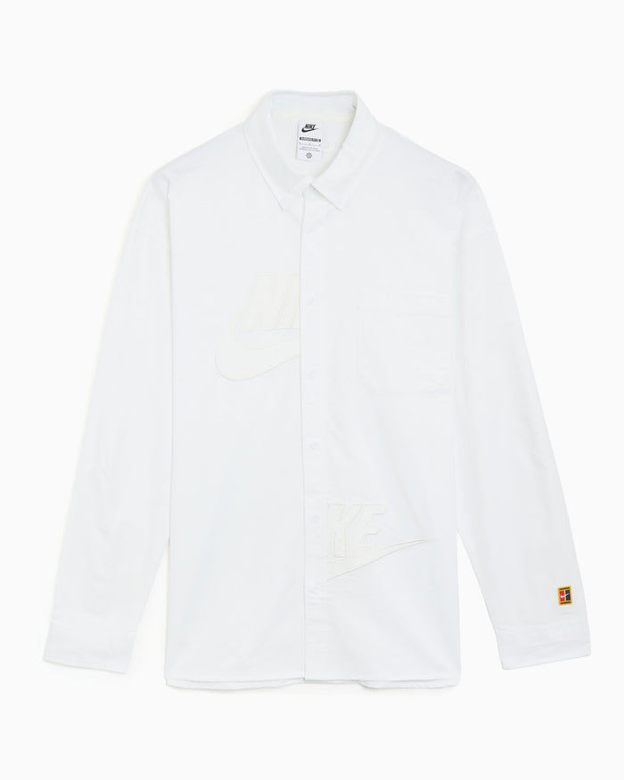 Shirts Nike Club Rules Oxford Logo Relaxed Men's Shirt - IQ8428-100