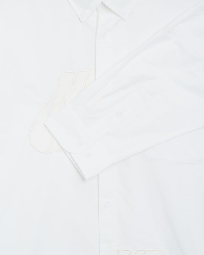 Shirts Nike Club Rules Oxford Logo Relaxed Men's Shirt - IQ8428-100