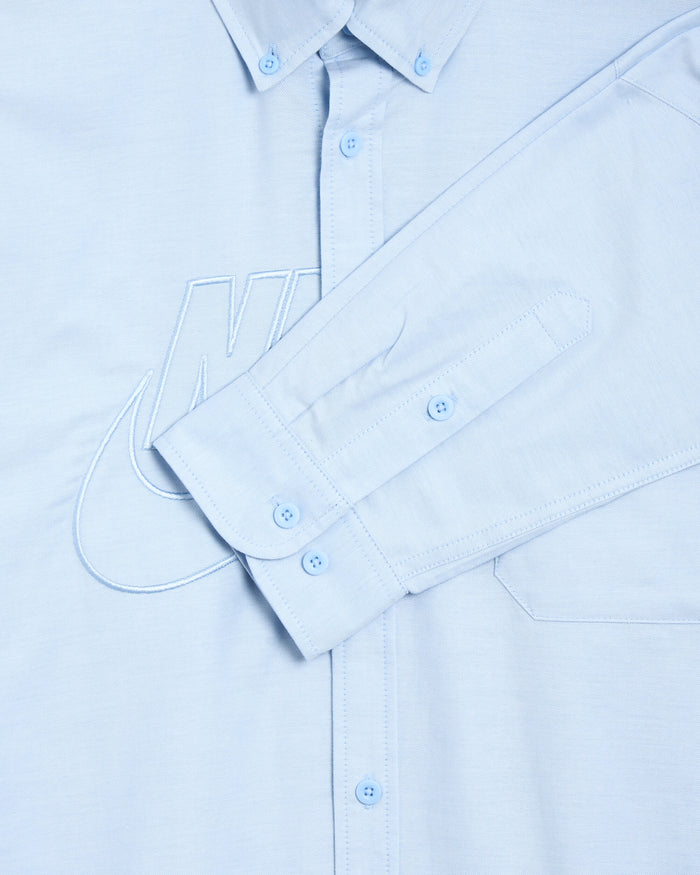 Shirts Nike Club Rules Oxford Logo Relaxed Men's Shirt - IQ8428-422