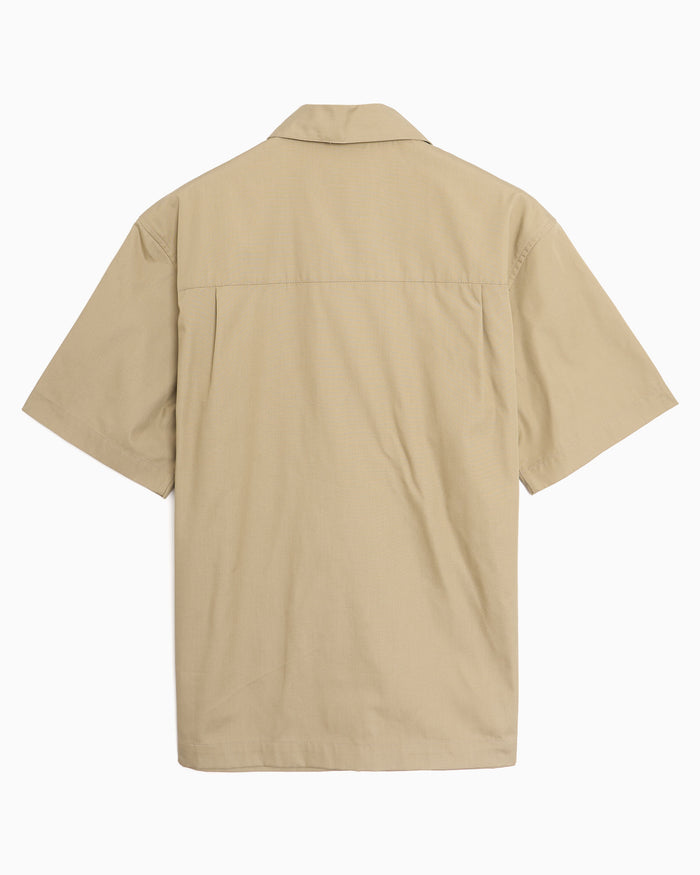 Shirts Carhartt WIP Postal Zip Logo Short-Sleeved Relaxed Men's Shirt - I036189-3MSXX