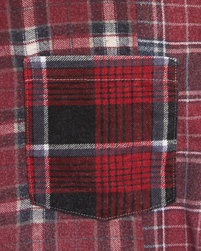 Shirts Needles 7 Cut Flannel Plaid Relaxed Unisex Shirt - SX488-Assorted-M