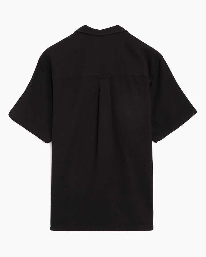 Shirts forét Lagoon Short-Sleeved Men's Shirt - F1032-BLACK