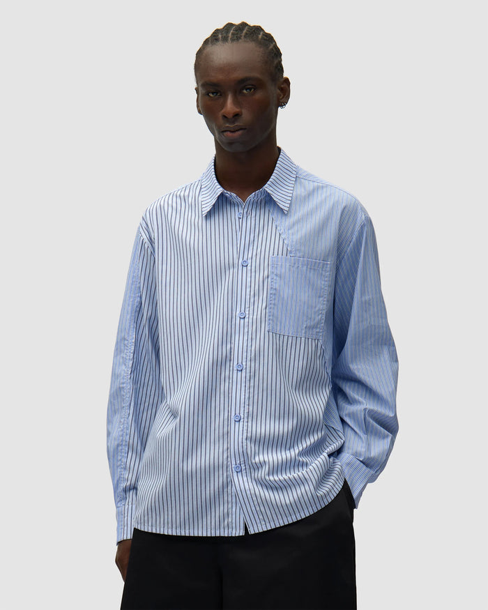 Shirts Arte Antwerp Assimetrical Striped Men's Shirt - SS26-185S-Striped