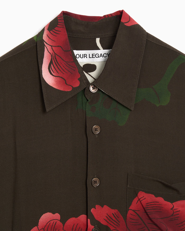 Shirts Our Legacy Above Floral Relaxed Men's Shirt - M4252AH