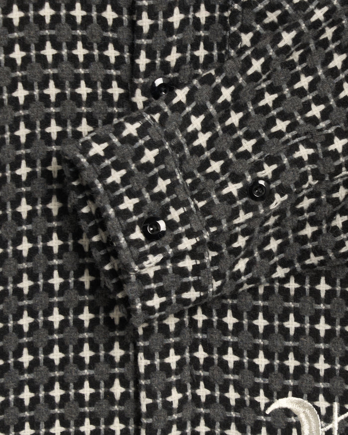 Shirts Pleasures Cross Men's Work Shirt Men's Shirt - P24F036-GREY