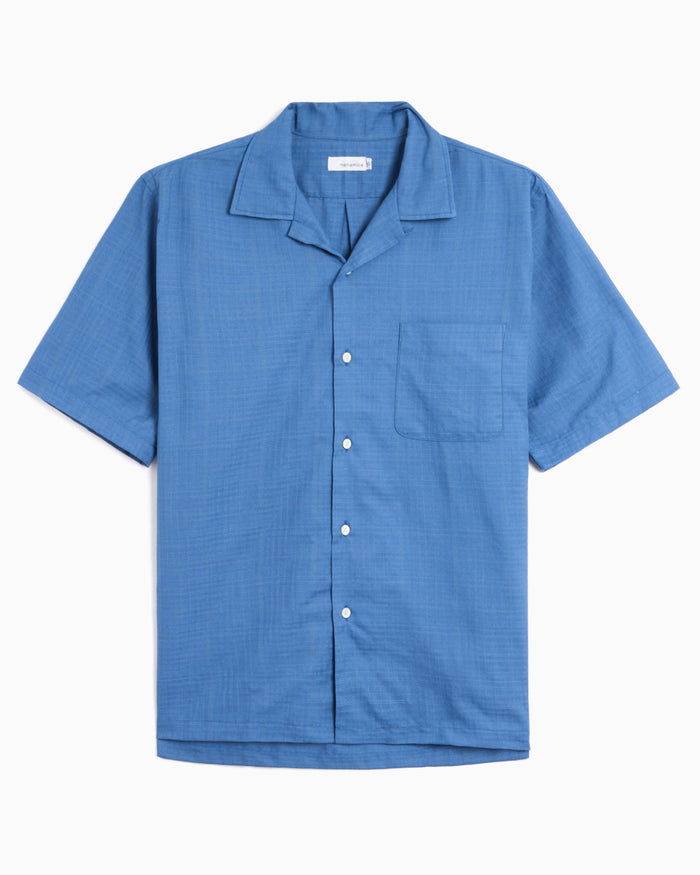 Shirts nanamica Panama Short-Sleeved Relaxed Men's Shirt - S26SG066E-SX