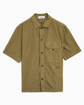 Shirts Stone Island Nylon Micro Ripstop Short-Sleeved Relaxed Men's Shirt - L1S151100026-V005G