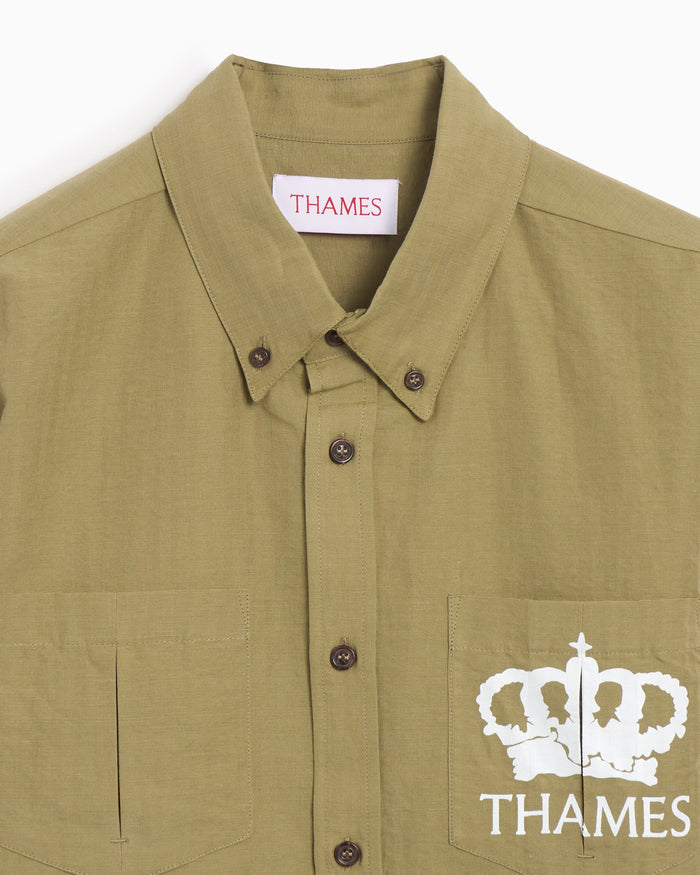 Shirts THAMES MMXX. THAMES MMXX. P.G. Vanter Men's Shirt Men's Shirt - MMXX0924SHTBGE011