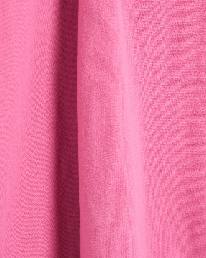 T-Shirts by Parra Yarn Bird Embroidered Boxy Men's T-Shirt - 55370-PINK