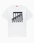 T-Shirts Kenzo Sounds Embroidered Men's T-Shirt - FG65TS2914SG-02