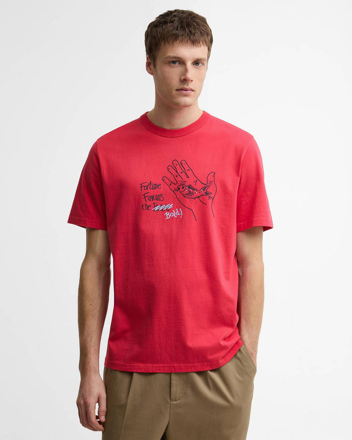 T-Shirts Barbour x Paul Smith Fortune Fish Graphic Men's T-Shirt - MTS1616RE51