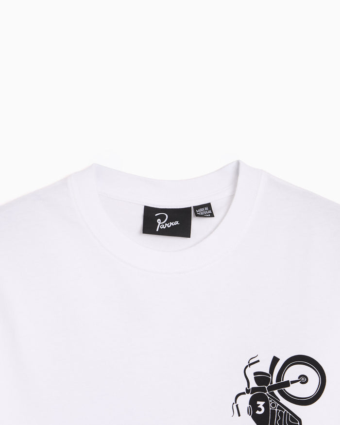 T-Shirts by Parra Not Another Boat Graphic Men's T-Shirt - 56205-White