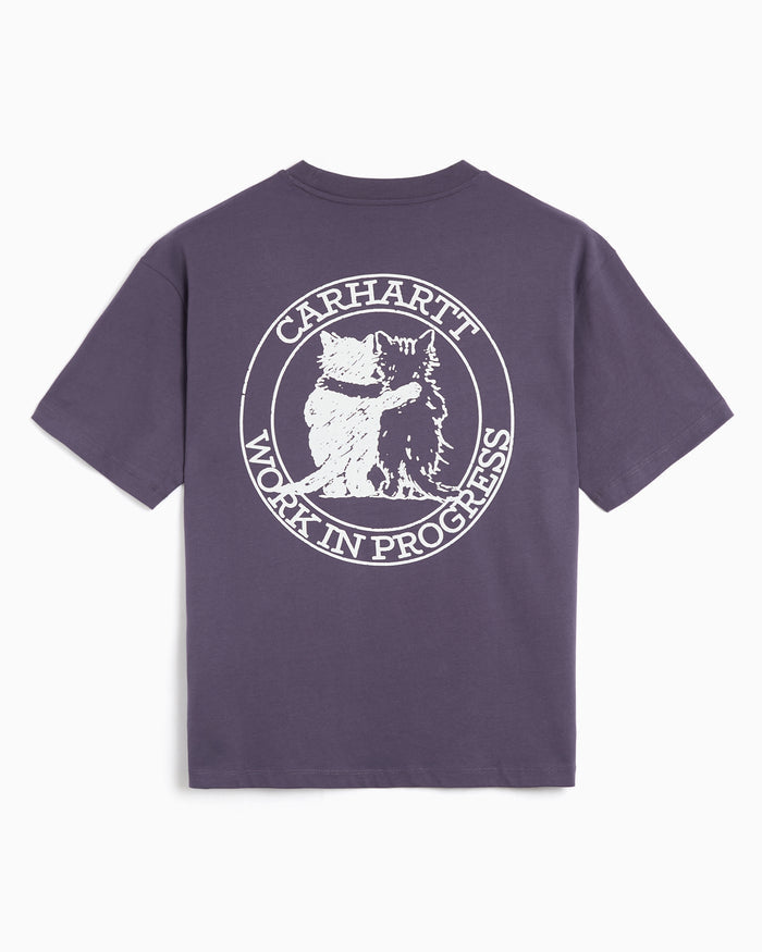 T-Shirts Carhartt WIP Hugging Cats Graphic Women's T-Shirt - I036909-3RIXX