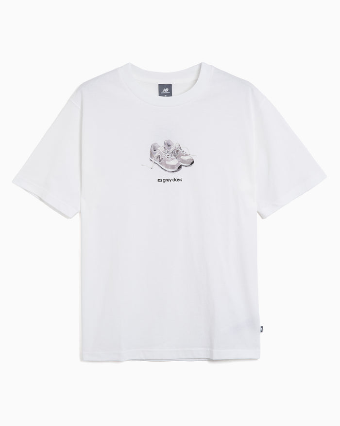 T-Shirts New Balance Grey Days 574 Graphic Men's T-Shirt - MT61B4GI